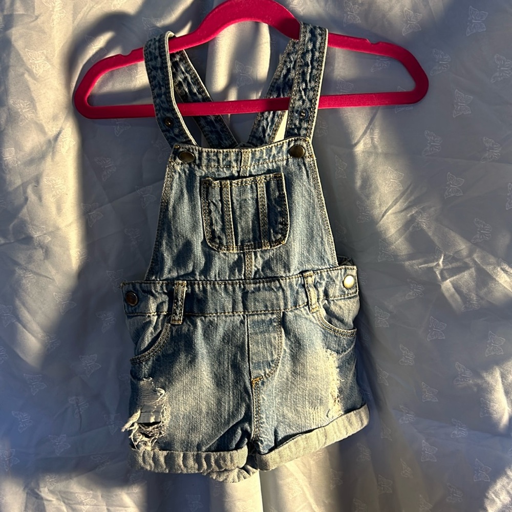 Soho Kids Short Overalls